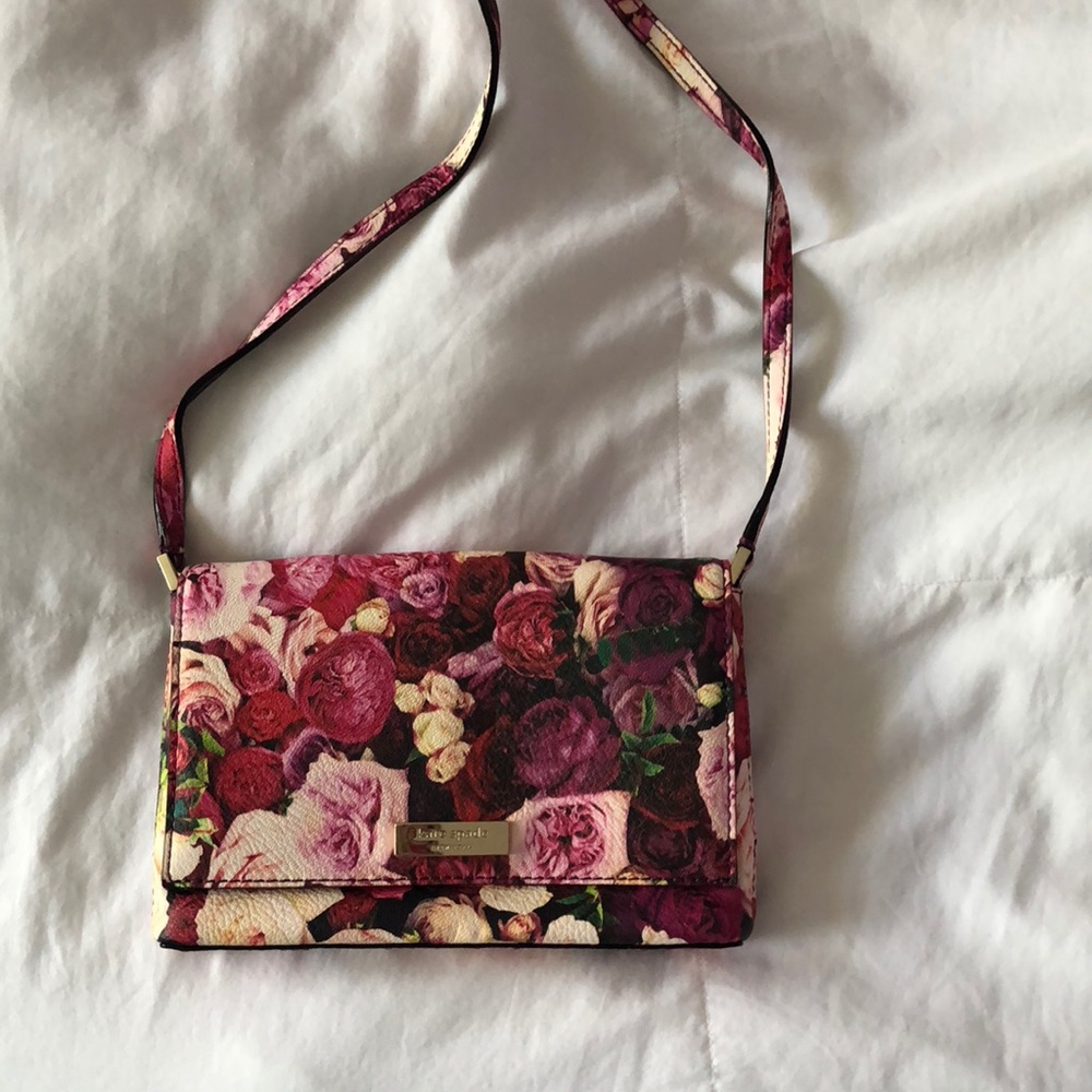 Brand new Kate Spade floral crossbody bag